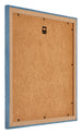 Mura MDF Bilderrahmen 35x35cm Hell Blau Geveegd Rucksteite Schrag | Yourdecoration.at