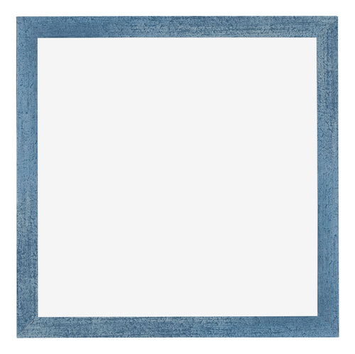 Mura MDF Bilderrahmen 35x35cm Hell Blau Geveegd Vorne | Yourdecoration.at