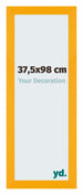 Mura MDF Bilderrahmen 37 5x98cm Gelb Vorne Messe | Yourdecoration.at