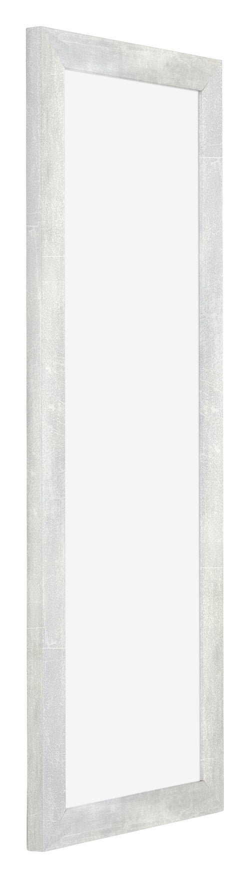 Mura MDF Bilderrahmen 37 5x98cm Silberglanz Vintage Vorne Schrag | Yourdecoration.at