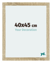 Mura MDF Bilderrahmen 40x45cm Sonoma Eiche Vorne Messe | Yourdecoration.at