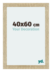 Mura MDF Bilderrahmen 40x60cm Sonoma Eiche Vorne Messe | Yourdecoration.at