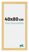 Mura MDF Bilderrahmen 40x80cm Buche Dekor Vorne Messe | Yourdecoration.at