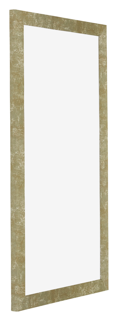 Mura MDF Bilderrahmen 40x80cm Gold Antik Vorne Schrag | Yourdecoration.at