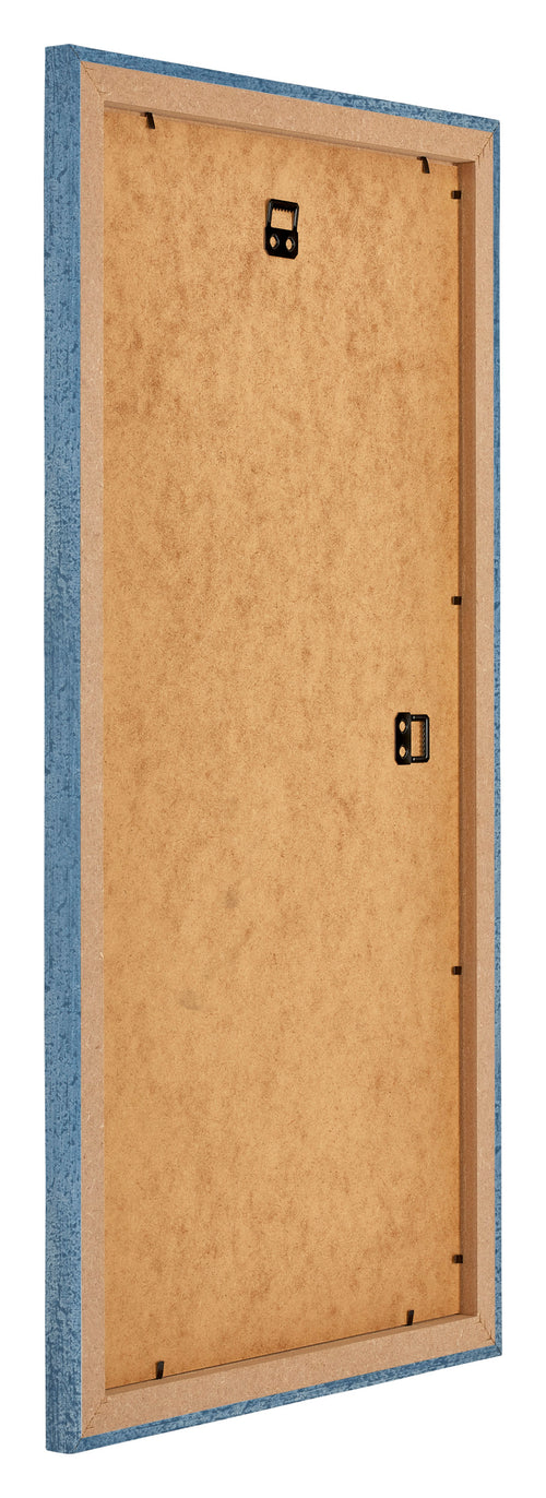 Mura MDF Bilderrahmen 40x80cm Hell Blau Geveegd Rucksteite Schrag | Yourdecoration.at