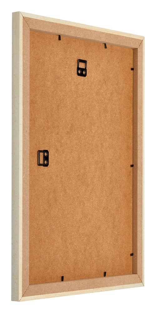 Mura MDF Bilderrahmen 45x60cm Sand Gewischt Rucksteite Schrag | Yourdecoration.at