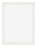 Mura MDF Bilderrahmen 45x60cm Weiss Gewischt Vorne | Yourdecoration.at