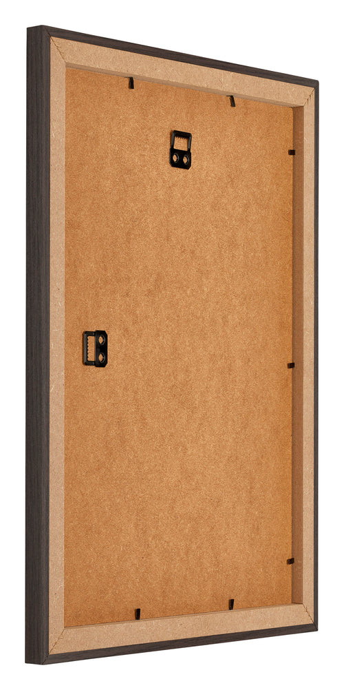 Mura MDF Bilderrahmen 48x64cm Eiche Dunkel Ruckseite Schrag | Yourdecoration.at