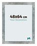 Mura MDF Bilderrahmen 48x64cm Eisen Gewischt Vorne Messe | Yourdecoration.at