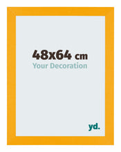Mura MDF Bilderrahmen 48x64cm Gelb Vorne Messe | Yourdecoration.at