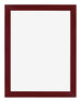 Mura MDF Bilderrahmen 48x64cm Weinrot Gewischt Vorne | Yourdecoration.at