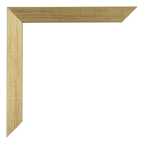 Mura MDF Bilderrahmen 48x68cm Goldglanz Detail Ecke | Yourdecoration.at