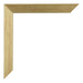 Mura MDF Bilderrahmen 48x68cm Goldglanz Detail Ecke | Yourdecoration.at