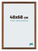 Mura MDF Bilderrahmen 48x68cm Kupfer Dekor Vorne Messe | Yourdecoration.at