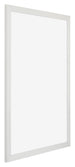 Mura MDF Bilderrahmen 48x68cm Weiss Matt Vorne Schrag | Yourdecoration.at
