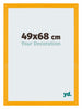 Mura MDF Bilderrahmen 49x68cm Gelb Vorne Messe | Yourdecoration.at