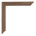 Mura MDF Bilderrahmen 49x68cm Nussbaum Dunkel Detail Ecke | Yourdecoration.at