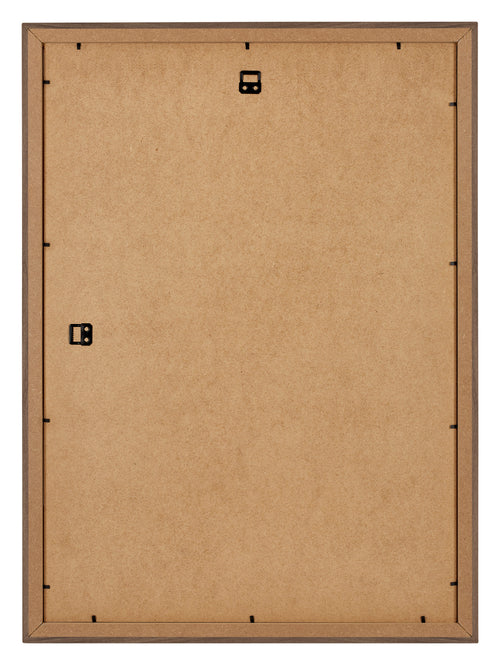 Mura MDF Bilderrahmen 49x68cm Nussbaum Dunkel Ruckseite | Yourdecoration.at