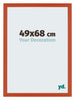 Mura MDF Bilderrahmen 49x68cm Orange Vorne Messe | Yourdecoration.at