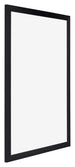 Mura MDF Bilderrahmen 49x68cm Schwarz Matt Vorne Schrag | Yourdecoration.at