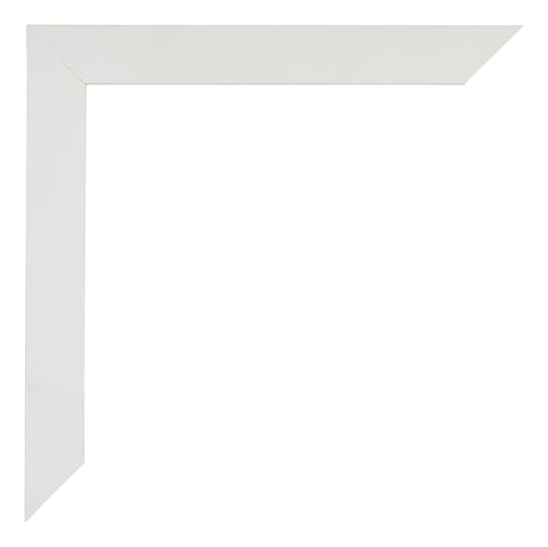 Mura MDF Bilderrahmen 49x68cm Weiss Matt Detail Ecke | Yourdecoration.at