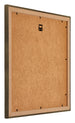 Mura MDF Bilderrahmen 50x50cm Bronze Dekor Rucksteite Schrag | Yourdecoration.at