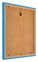 Mura MDF Bilderrahmen 50x50cm Hell Blau Rucksteite Schrag | Yourdecoration.at
