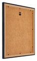 Mura MDF Bilderrahmen 50x50cm Schwarz Matt Rucksteite Schrag | Yourdecoration.at