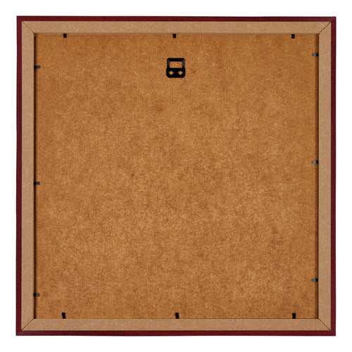 Mura MDF Bilderrahmen 50x50cm Weinrot Gewischt Rucksteite | Yourdecoration.at