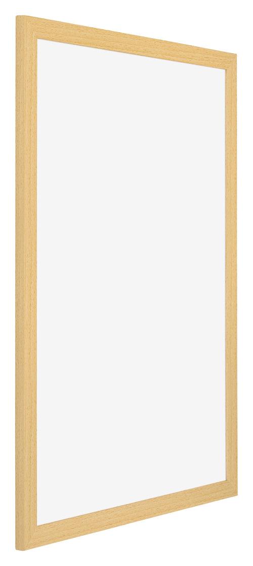 Mura MDF Bilderrahmen 50x70cm Buche Dekor Vorne Schrag | Yourdecoration.at