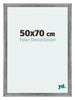Mura MDF Bilderrahmen 50x70cm Grau Gewischt Vorne Messe | Yourdecoration.at
