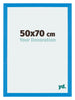 Mura MDF Bilderrahmen 50x70cm Hell Blau Vorne Messe | Yourdecoration.at