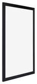 Mura MDF Bilderrahmen 50x70cm Schwarz Matt Vorne Schrag | Yourdecoration.at