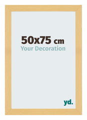 Mura MDF Bilderrahmen 50x75cm Buche Dekor Vorne Messe | Yourdecoration.at