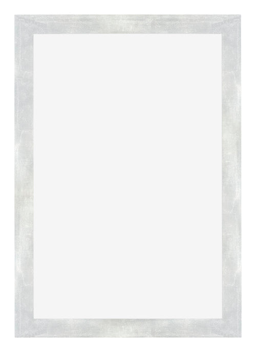 Mura MDF Bilderrahmen 50x75cm Silberglanz Vintage Vorne | Yourdecoration.at