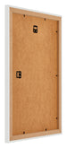 Mura MDF Bilderrahmen 50x75cm Weiss Matt Ruckseite Schrag | Yourdecoration.at