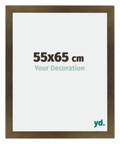 Mura MDF Bilderrahmen 55x65cm Bronze Dekor Vorne Messe | Yourdecoration.at