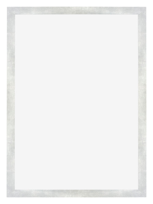 Mura MDF Bilderrahmen 59 4x84cm A1 Silberglanz Vintage Vorne | Yourdecoration.at