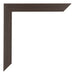 Mura MDF Bilderrahmen 59x84cm Eiche Dunkel Detail Ecke | Yourdecoration.at