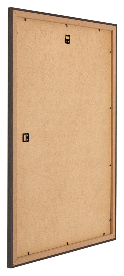 Mura MDF Bilderrahmen 59x84cm Eiche Dunkel Ruckseite Schrag | Yourdecoration.at