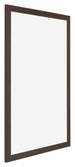 Mura MDF Bilderrahmen 59x84cm Eiche Dunkel Vorne Schrag | Yourdecoration.at