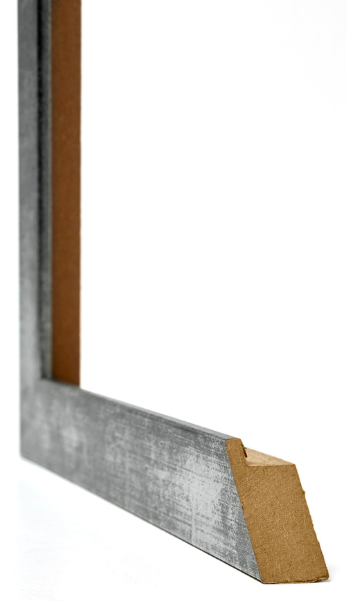 Mura MDF Bilderrahmen 59x84cm Eisen Gewischt Detail Querschnitte | Yourdecoration.at