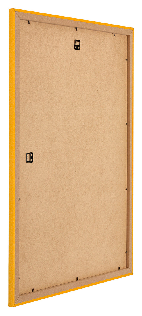 Mura MDF Bilderrahmen 59x84cm Gelb Ruckseite Schrag | Yourdecoration.at