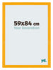 Mura MDF Bilderrahmen 59x84cm Gelb Vorne Messe | Yourdecoration.at