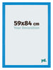 Mura MDF Bilderrahmen 59x84cm Hellblau Vorne Messe | Yourdecoration.at
