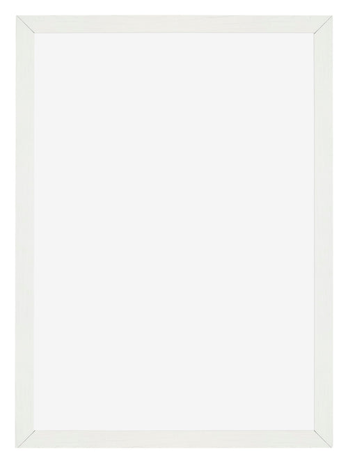 Mura MDF Bilderrahmen 59x84cm Weiss Gewischt Vorne | Yourdecoration.at