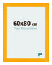 Mura MDF Bilderrahmen 60x80cm Gelb Vorne Messe | Yourdecoration.at