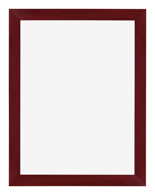Mura MDF Bilderrahmen 60x80cm Weinrot Gewischt Vorne | Yourdecoration.at