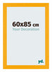 Mura MDF Bilderrahmen 60x85cm Gelb Vorne Messe | Yourdecoration.at