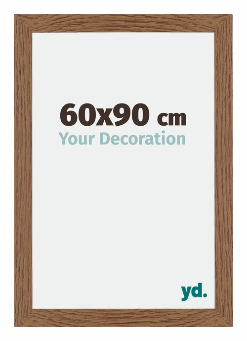 Mura MDF Bilderrahmen 60x90cm Eiken Rustiek Vorne Messe | Yourdecoration.at